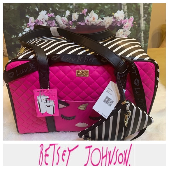 Betsey Johnson Handbags - Betsy Johnson Luggage Bag
